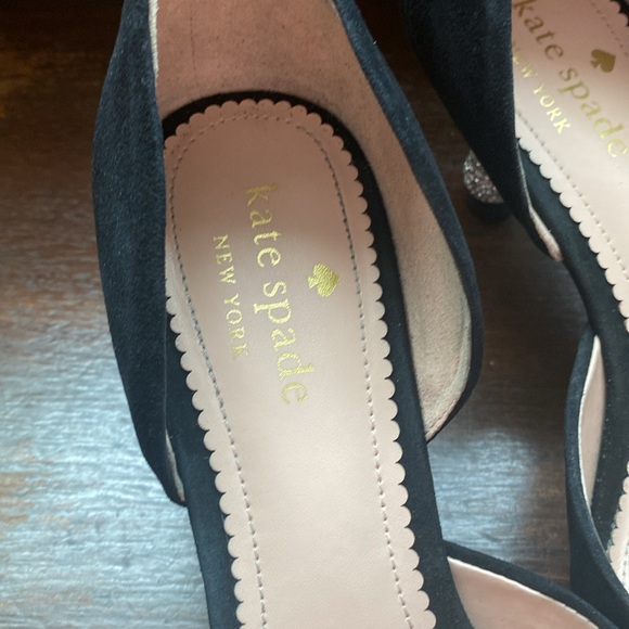 Kate Spade Bedazzled Kitten Heels - Picture 2 of 7